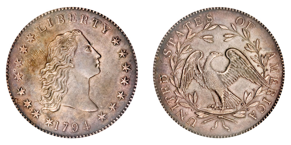 フローイング・ヘアー・ダラー銀貨　世界一高額な硬貨